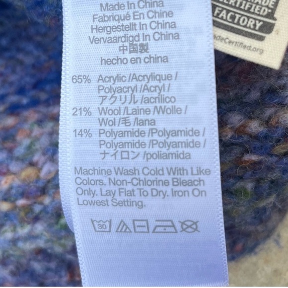 Madewell Space-Dyed Kersdale Pullover Sweater size XS - Picture 6 of 6